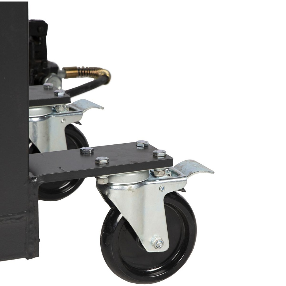 WDK-TKS75M Выпрессовщик шкворней (шкворнедав) гидравлический 75т. С рамой и ручным гидронасосом