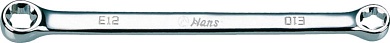 Ключ гаечный накидной E-STAR, 1110E2024, Hans