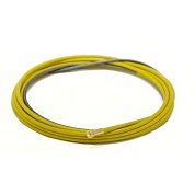 Изолированный стальной канал жёлтый Ø 1.2-1.6mm, 3m