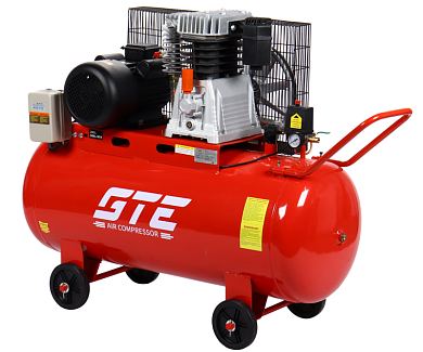 GTE-MR200A500B Компрессор поршневой ременной 220В 500л/мин. ресивер-200л