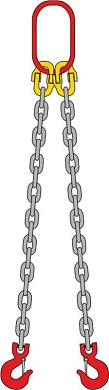 Строп цепной 3,15т-2м