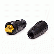 Разъем на сварочный кабель 35-50 MMQ, 21мм, папа