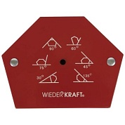 WDK-65950 Сварочный магнит, угл 30, 45, 60, 70, 90, 135, усилие 50Lbs Wiederkraft