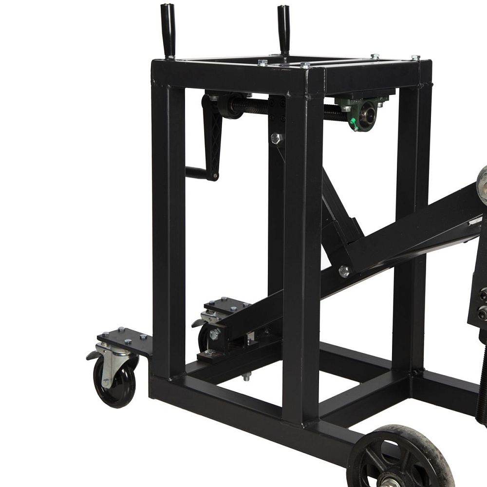 WDK-TKS75M Выпрессовщик шкворней (шкворнедав) гидравлический 75т. С рамой и ручным гидронасосом