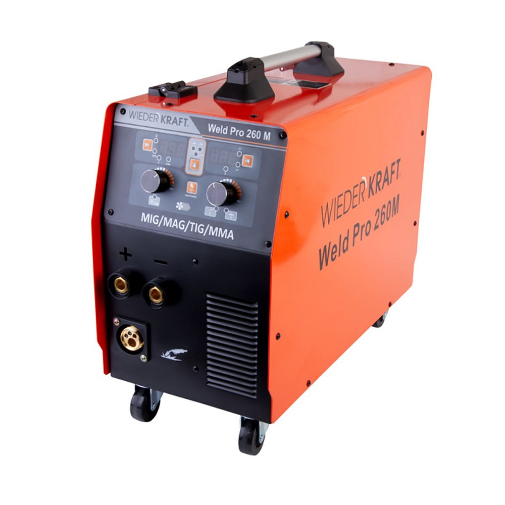 Weld Pro 260M Сварочный аппарат инверторный 260A, 220В MIG/MAG/MMA/Lift TIG с горелкой 24KD
